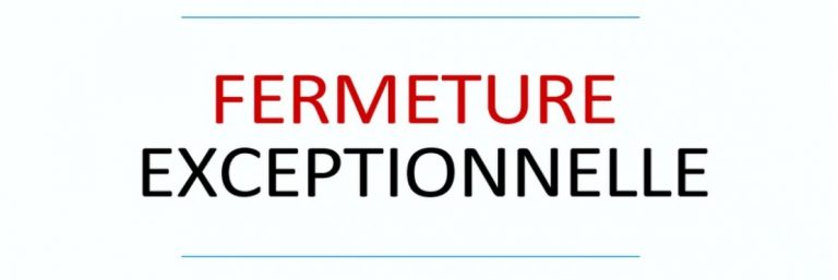 FERMETURE DU COMITE REGIONAL VENDREDI 19 MAI