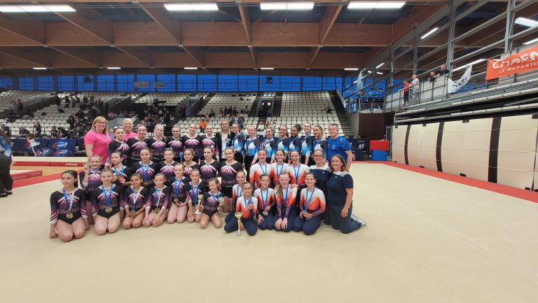 Les Normands en or aux Championnats de France TeamGym