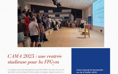 CAMA 2025: Le club FFGym face aux enjeux sociétaux 