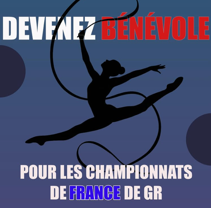 Appel à bénévoles – Championnat de France Individuel de Gymnastique Rythmique 2026