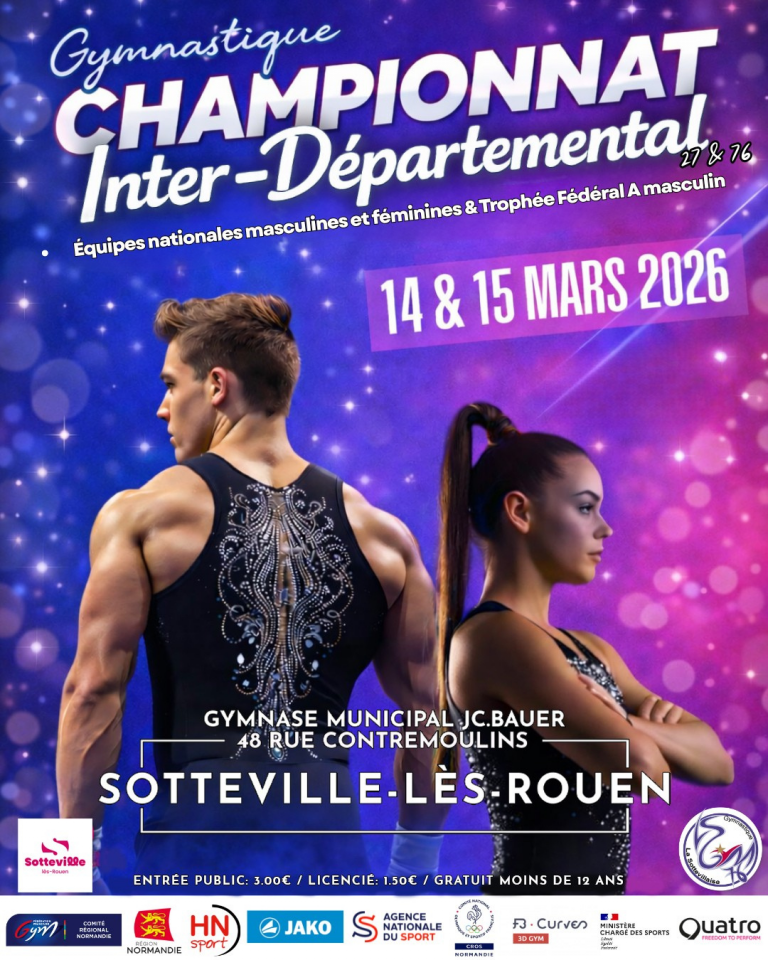 Championnat Inter-départemental GAM / GAF (27 & 76) – Sotteville-lès-Rouen